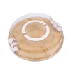 Cross-border portable bamboo and wood plate with lid, simple bamboo compartments for cooked food, home fruit and snack platter, dried fruit platter Item Picture